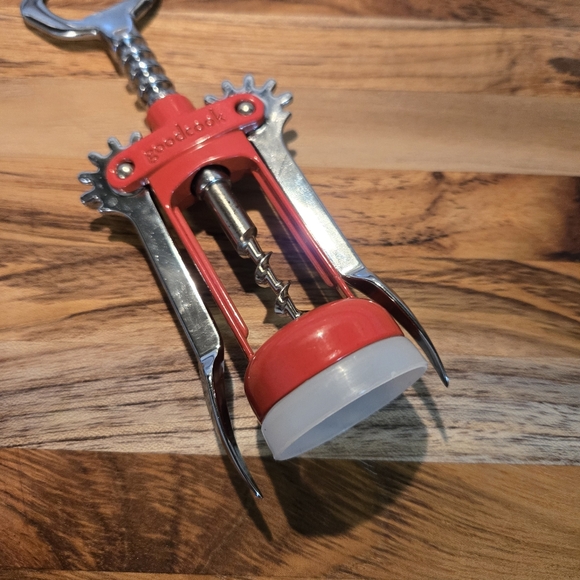 GoodCook Can Opener & Red Wine Opener Kitchen Bar Stainless Steel Wing Corkscrew - Picture 6 of 11